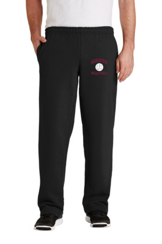 Naugatuck Volleyball Unisex Open Bottom Sweatpants