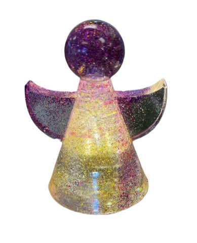 Glitter Filled Guardian Angel Nightlight