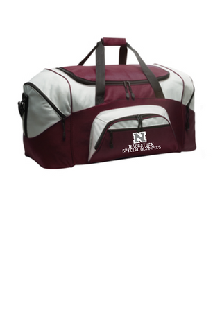 Naugatuck Special Olympics embroidered Duffle Bag