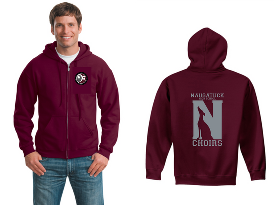 NHS Choirs Full Zip Hooded Sweatshirt