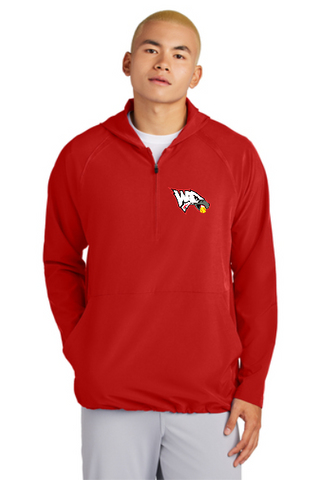 WCT Eagles Sport-Tek® Repeat 1/2-Zip Long Sleeve Hooded Jacket