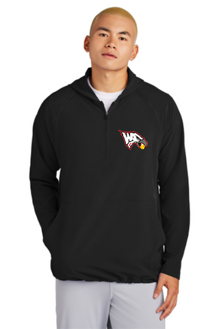 WCT Eagles Sport-Tek® Repeat 1/2-Zip Long Sleeve Hooded Jacket