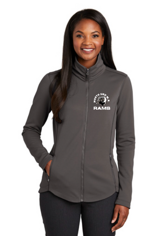 NORTH END LADIES SMOOTH FLEECE JACKET