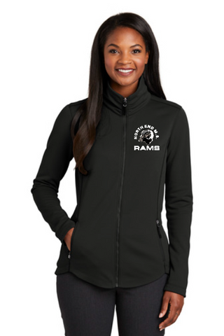 NORTH END LADIES SMOOTH FLEECE JACKET