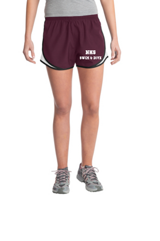 Naugatuck Girls Swimming LADIES SHORTS