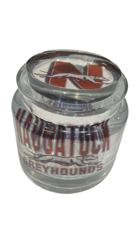 Large Jar with Naugatuck Greyhounds Wording Inlay