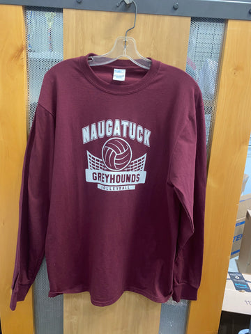 Naugatuck Volleyball Long Sleeve Cotton Shirt