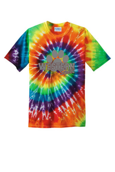 WESTERN Tye Dyed T-shirt for Youth and Adult