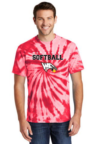 WCT Eagles Youth & Adult Short Sleeve tye-dyed t-shirt