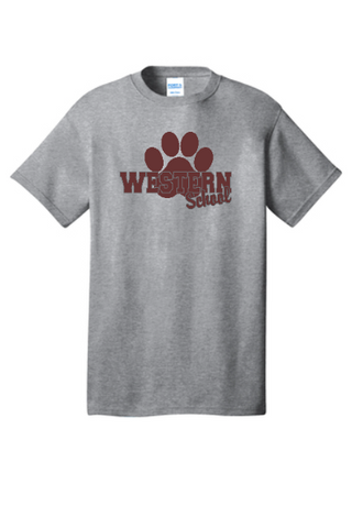 Western School Cotton Blend Unisex T-shirt