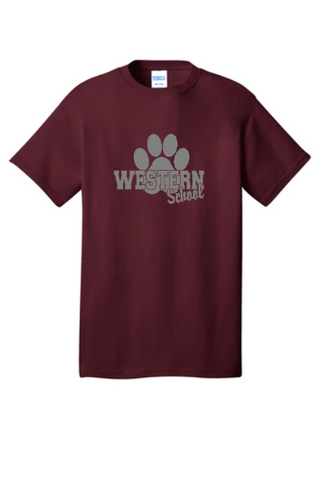 Western School Cotton Blend Unisex T-shirt