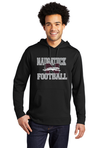 Naugatuck Football Performance Blend Hoodie