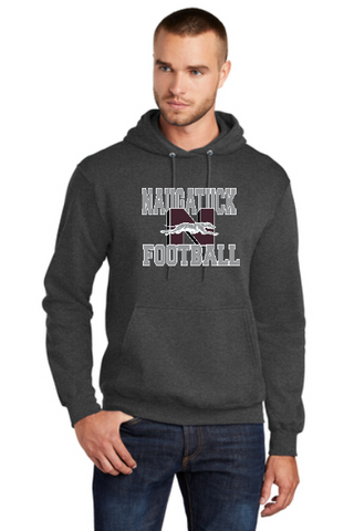 Naugatuck Football Cotton Blend Hoodie