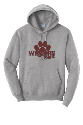 WESTERN SCHOOL Cotton Blend Hoodie