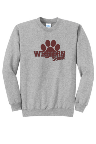 WESTERN SCHOOL Crewneck Sweatshirt