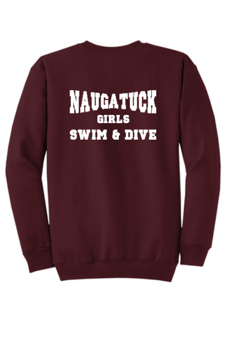 Naugatuck Girls Swimming Crewneck Sweatshirt