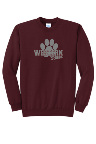 WESTERN SCHOOL Crewneck Sweatshirt