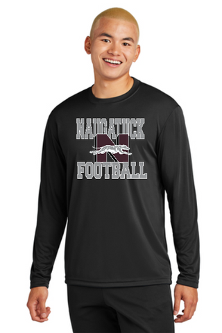 Naugatuck Football Wicking Unisex Longsleeve T-shirt