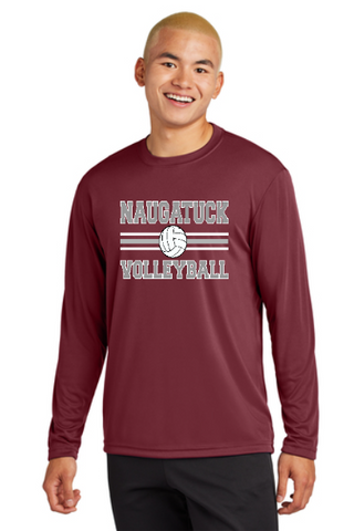 Naugatuck Volleyball Wicking Unisex Longsleeve T-shirt