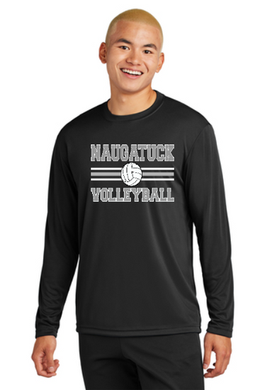 Naugatuck Volleyball Wicking Unisex Longsleeve T-shirt