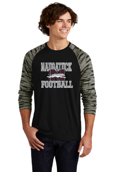 Naugatuck Football Camo Performance Longsleeve