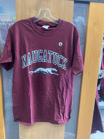 Naugatuck w/ Greyhound Cotton T-shirt