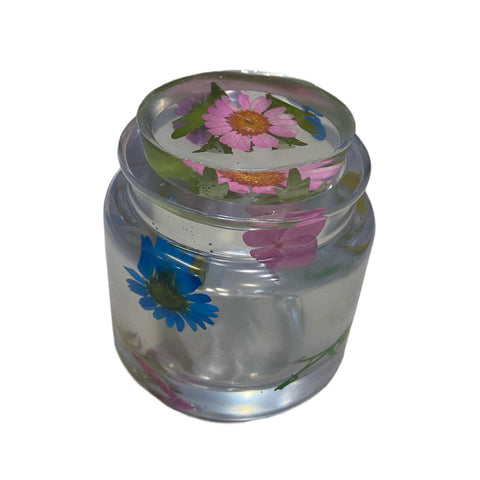 Large Jar With Flowers