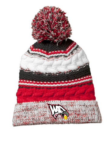 WCT Eagles Pom Pom knit beanie cap