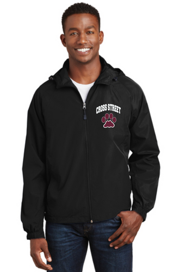 Cross Street School Hooded Wind Jacket